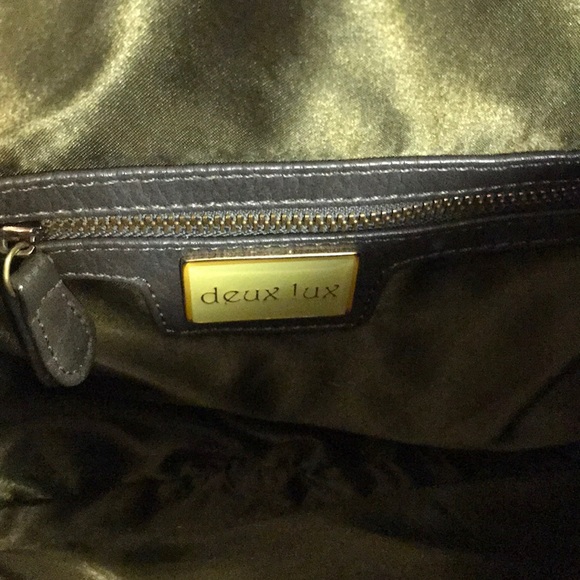 Deux Lux Vegan Leather Woven Bag - Picture 4 of 7